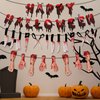 Dismembered Body Parts Banner Bloody Halloween Decorations Creepy Halloween Banner Zombie Decorations Chucky Party Decorations Halloween Birthday Party Decorations Halloween Decorations Scary Fake