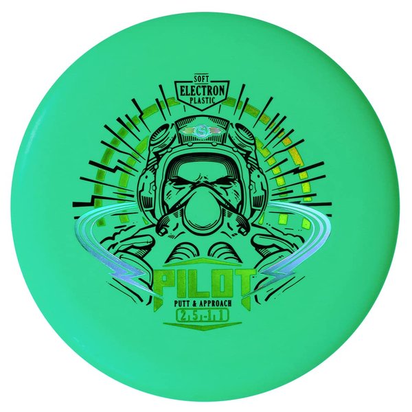 Streamline Discs Electron Pilot (Soft) Disc Golf Putter (165-170g / Colors May Vary)