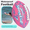 Senston Waterproof Football 9.25 Inch Pool Football Beach Football Pool Toy Football for Swimming Football for Family Fun Toys & Games