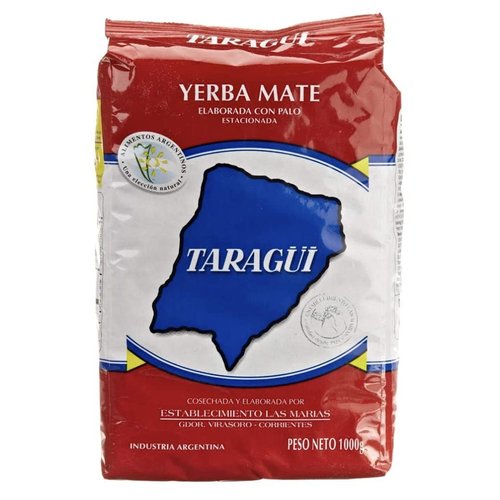 Taragui Yerba Mate Con Palo 2.2lbs