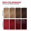 Celeb Luxury Viral Colorwash, Professional Semi-Permanent Hair Color Depositing Shampoo, Extreme Red 8.25 Fl Oz (Pack of 1)