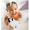 DolliBu Space Shuttle Bath Buddy Squirter Toy - Floating Rubber Baby Space Themed Bath Toy Plane, Fun Water Bath Toys for Kids and Baby, Cute Bathtime Space Bath Toys for Bathtub, Pool - 3 Inches