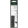 Faber-Castell Pack of 3 Compressed PITT Charcoal Sticks Black, Extra Soft