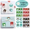 Christmas Sticker Labels,Self Adhesive Gift Stickers Holiday Gift Name Decals for Present/Wrapping Paper Decorations (99 Count)