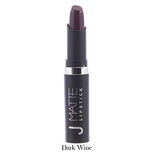 J MATTE Lipstick Ultra Matte Super Rich Smooth Hydrating Treatment Long Lasting Waterproof 36 Colors to choose from (Dark Wine)