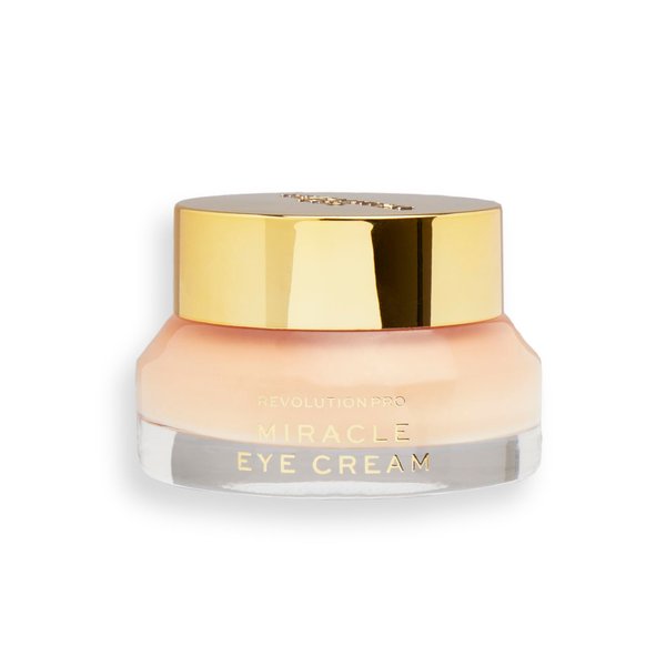 Revolution Pro, Miracle Eye Cream, Hydrating & Beautifying Eye Cream, Helps Dark Circles & Fine Lines with Vitamin C & Squalene, 0.5 oz
