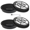 Anewise 4 Pack NEN110A Filter Replacement for Eureka NEN110A,NEN110B,NEN110D WhirlWind Bagless Canister Vacuum
