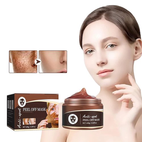 KKINYAS 1pcs Peel off Mask,Peel Off Mask Korean Anti Aging,for Exfoliate Clean Dead Skin, Blackheads and pores clean，Deep Cleansing for All Skin Types