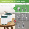 TP01 HEPA Filter Replacement Compatible with Dyson Tower Purifier Pure Cool Link TP01, TP02, TP03, AM11, BP01 Models, Compare to Part # 968126-03 (Pack of 1)