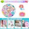 ANPHILE Mermaid Party Favors, 134Pcs Mermaid Birthday Party Supplies - Mermaid Bags, Make A Face Stickers, Scratch Art Set, Grow In Water Animals for Mermaid Party Supplies, Pinata Stuffers