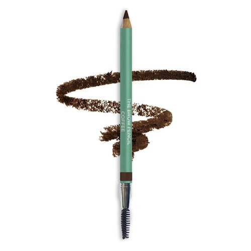 Damone Roberts Coffee Eyebrow Pencil - Powder & Wax Eyebrow Definer, Long-Lasting, Smudge-Proof, Cruelty-Free Formula for Naturally Defined Eyebrows (Dark Brown)