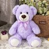 MorisMos 3 Packs Teddy Bears Bulk Stuffed Animals, Cute Small Teddy Bear Plush Toys, Little Stuffed Bear for Kids on Centerpiece Baby Shower, 14 Inches, Pink, Purple, White