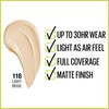 Maybelline New York Super Stay Full Coverage Liquid Foundation Active Wear Makeup, Up to 30Hr Wear, Transfer, Sweat & Water Resistant, Matte Finish, Light Beige, 1 Count