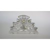 Generic Gold or silver clear or ab crystal metal hair claw clip jaw clip (Primary color: Gold/AB crystals)
