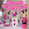 Cheerleading Birthday Party Decorations for Girls Rose Red Black Cheerleader Happy Birthday Banner Cake Topper Balloons We’ve Got Spirit Gymnastic Birthday Party Decorations Supplies
