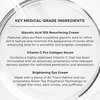 Replenix Discoloration Essentials 3 Step Brightening Medical-Grade Trial Kit (Set Includes Travel-Size Glycolic Acid Resurfacing Cream, Vitamin C Pro Collagen Serum, Brightening Eye Cream)