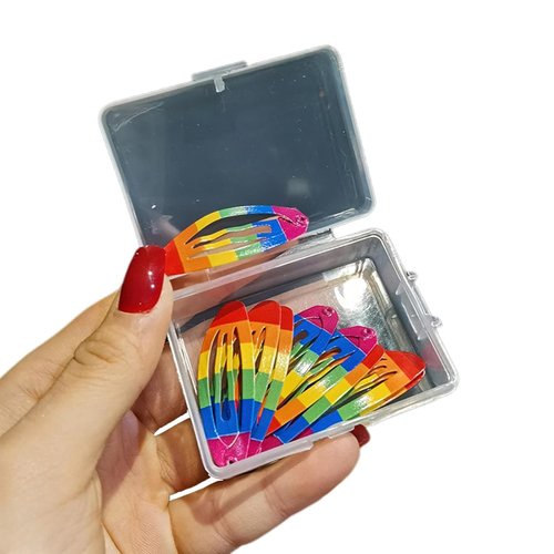 10Pcs Multicolor Y2k Hair Clip For Hot Girls Multi-shape Can Choose Barrettes Rainbow Color Designed Hair Barrettes For Teens Girls Hair Pins Clips and Barrettes
