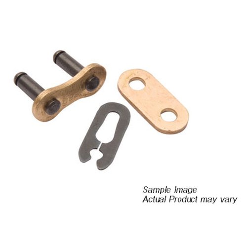 RK Racing Chain GB520XSO-CLIP-CL (520 Series) Gold RX-Ring Clip-Type Connecting Link