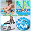 25 Pcs Rubber Sharks for Kids, Bulk Squirting Shark Bath Toys Cute Small Squeak Sharks Party Favors Summer Bathtub Toy for Birthday Shower Classroom Pool Party Favors
