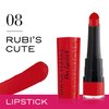 Bourjois Paris Rouge Velvet Lipstick 2.4g - 08 Rubi's Cute