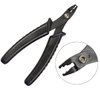 Multi-Functional Hair Pliers Bead Crimping Pliers for Beading Micro Nano Ring Hair Extensions Opener and Removal Tool