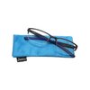 Calabria 6904 Flexie Bendable Reading Glasses +2.00 Blue Men Women Readers Flexible Bending Eyeglass w/Soft Case