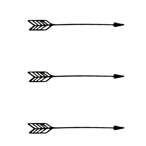 Simply Inked Minimal Temporary Tattoo Designs (Minimal Arrow)