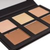SHANY Powder Contour & Highlight Makeup Palette with Mirror - 6 Color Contour Palette - CONTOUR