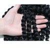 HBNK Jamaican Bounce Crochet Hair-4 Packs 6 Inch Wand Curl Crochet Hair For Black Women (6 Inch (Pack of 4), 1B)