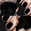 Black Matte Nail Polish, Air Dry Matte Black Nail Polish, Matte Black Nail Polish for Men & Women, Black Nail Polish Matte , Black Nail Polish Quick Dry, Dark Matte Nail Polish, Mens Gel Polish