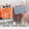 Wild Willies Moisturizing Mens Bar Soap - Bath Soaps with Shea Butter for Odor Protection - Natural Body Bar for Men - Variety Pack, 4 Pack