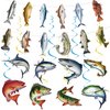 Gone Fishing Party Decorations Include Hanging Banner and Hanging Swirl Fishing Party Supplies Fishing Theme Birthday Party Decor