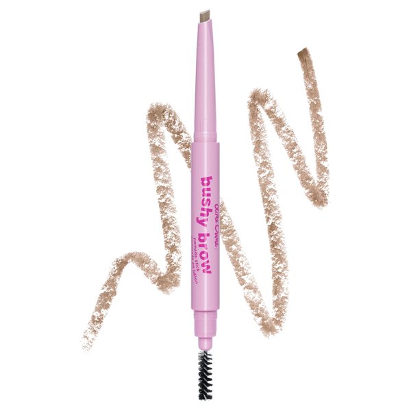 Lime Crime Bushy Brow Pomade Pencil, Dirty Blonde (Taupe Blonde) - 2-in-1 Brush & Pomade Pencil Gives Eyebrows Volume & Texture - Long-Lasting, Defining & Smudge-Proof - Vegan, Cruelty-Free