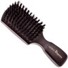 Altesse 1318P Boar Bristle Hair Brush for Men Beard and Mustache Beard Grooming Kit Dark Beechwood Hard Wave Brush for Men with 8 Rows of 100% Firm Natural Bristle Hair Brush Club Handmade in France