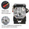 OAMCE Air Compressor Pressure Switch Replacement LF10-4H with 95-125 PSI Range and 20A Rating, 4-Port