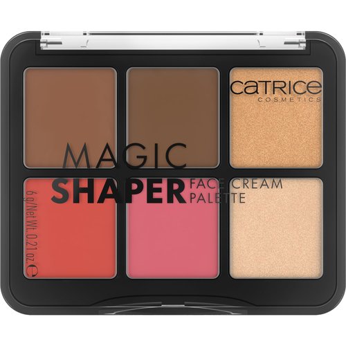 Catrice | Magic Shaper Face Cream Palette | Blush, Bronzer, & Highlighter | Longwearing, Blendable, & Buildable | Vegan & Cruelty Free
