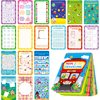 31 Dry Erase Activities Book, Reusable & Erasable Game Pad, Explore and Find, Maze Matching TIC-TAC-Toe Dot to Dot Words Interesting Educational Toy and Learning Tool for Road Trip Airplane Travel