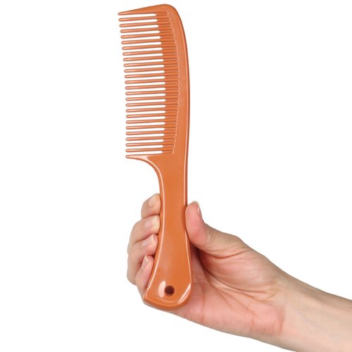 Allegro Comb 1004 Wide Tooth Detangling Hair Combs For Women, Stylists & Curly Hair Teasing Comb Mens Comb 1 Piece. (Tan)