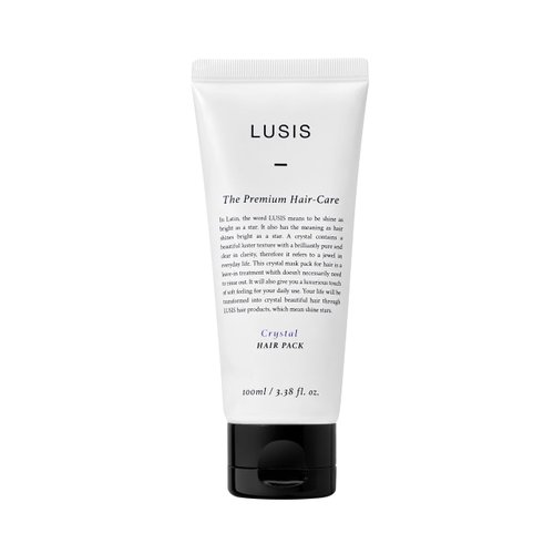 LUSIS, Crystal Hair Pack, No-Rinse Hair Repair Mask, Hair Protein Coating, High Nutrition Hair Mask, For damaged hair 3.38 fl oz