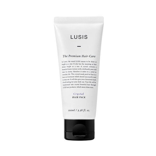 LUSIS, Crystal Hair Pack, No-Rinse Hair Repair Mask, Hair Protein Coating, High Nutrition Hair Mask, For damaged hair 3.38 fl oz