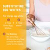 Judee’s Dried Egg White Protein Powder 8 oz - Pasteurized, USDA Certified, 100% Non-GMO - Gluten-Free and Nut-Free - Just One Ingredient - Made in USA - Use in Baking - Make Whipped Egg Whites