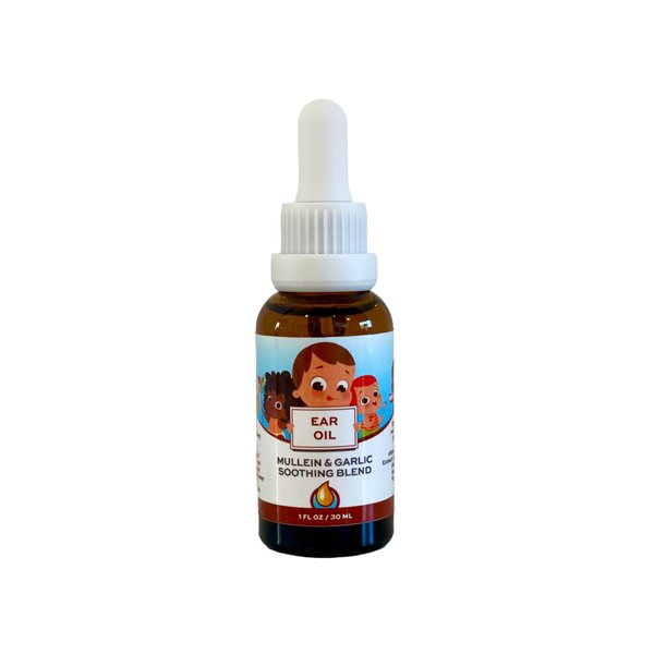 Punkin Butt Baby Ear Oil for Discomfort Relief | Organic Garlic, Mullein, Calendula Ear Drops Safe for Infants (1 oz)