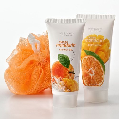 Scentsations Mango Mandarin Shower Gel & Body Lotion Gift Set