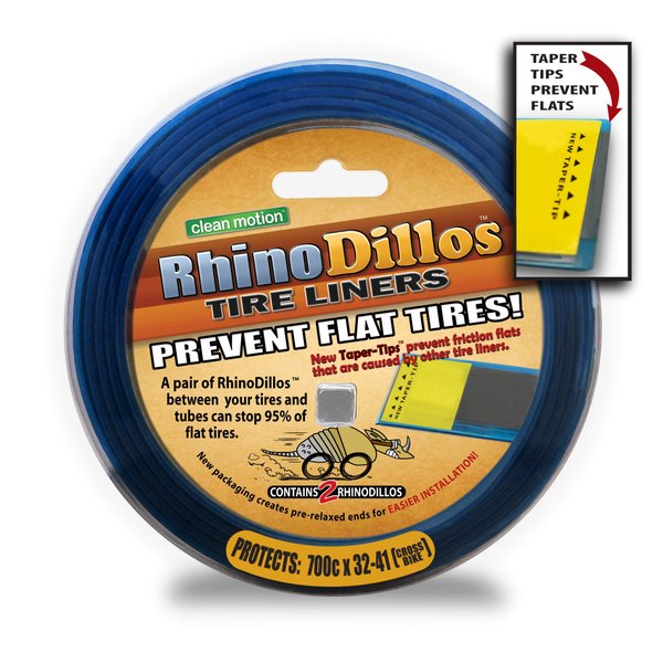 Rhinodillos GOLD Bicycle Tire Liners 700 x 32-41c Flat Prevention