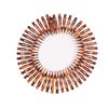 UUYYEO 6 Pcs Stretch Hair Comb Headbands Full Circle Spring Headband Flexible Plastic Circle Comb Hair Accessories for Women Girls