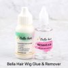 Bella Hair Wig Glue Remover, Fast Acting Tape in Hair Extensions Adhesive Remover, Gentle Solvent for Hair Replacement | Lace Front Wigs | Poly | Hairpiece | Toupee | Cosmetic Hair Systems (1.0 Fl Oz)