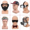 BLTYXT PVC Male Mannequin Head Professional Manikin Training Head for Display Headphone Game Console Hats Wigs Jewellery Glasses Facemask Caps Model Head (L90FuS)
