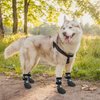 KOOLTAIL Anti Slip Dog Socks - Outdoor Dog Boots Waterproof Dog Shoes Paw Protector with Strap Traction Control for Hardwood Floors