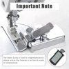 Magnetic Seam Guide for Sewing Machine ，Small Sewing Machine Seam Guide Without Installation ，Magnetic Universal Seam Guide for Multifunctional Sewing Machines，one-Piece Magnetic Seam Guide