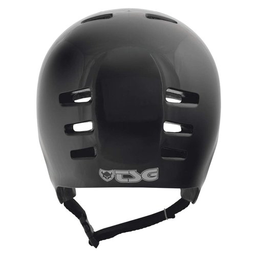 TSG Dawn Skate Helmet, Black, Skateboarding, Rollerblading, Onewheeling, E-Skateboarding, Longboarding, Hardshell, Comfort Padding, Ventilated, Tuned Fit, Full Cut Design, Safety Rated, Swiss Design